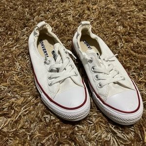 Women’s Shoreline White Converse size 7.0